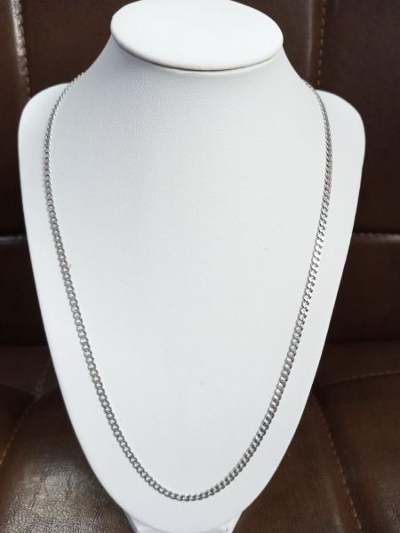 серебряная цепь Цепь серебро 925 7,91g, вес изделия 7.92g, длина 56 см, 00 нет камней в Усолье-Сибирское