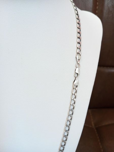 серебряная цепь Цепь серебро 925 15,17g, вес изделия 15.27g, длина 56 см, 00 нет камней в Усолье-Сибирское