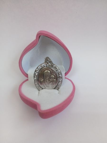 серебряная подвеска Подвеска серебро 925 4,24g, вес изделия 4.24g в Усолье-Сибирское