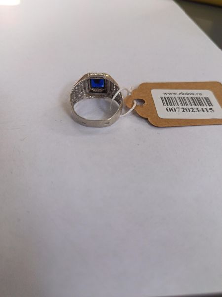 серебряное кольцо Кольцо серебро 925 4,20g, вес изделия 4.45g, размер 19.5 в Усолье-Сибирское