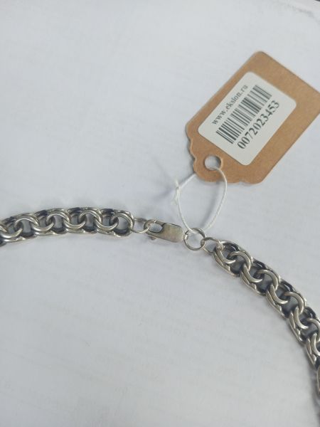серебряная цепь Цепь серебро 925 53,38g, вес изделия 53.88g в Усолье-Сибирское