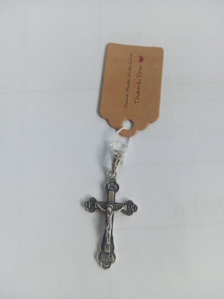 серебряный крест Крест серебро 925 5,92g, вес изделия 5.92g в Усолье-Сибирское