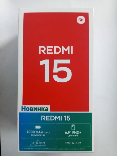 сотовый телефон Xiaomi Redmi 15 6/128GB (25062RN2DY) Duos в Усолье-Сибирское