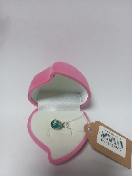 серебряная подвеска Подвеска серебро 925 3,76g, вес изделия 3.76g в Усолье-Сибирское