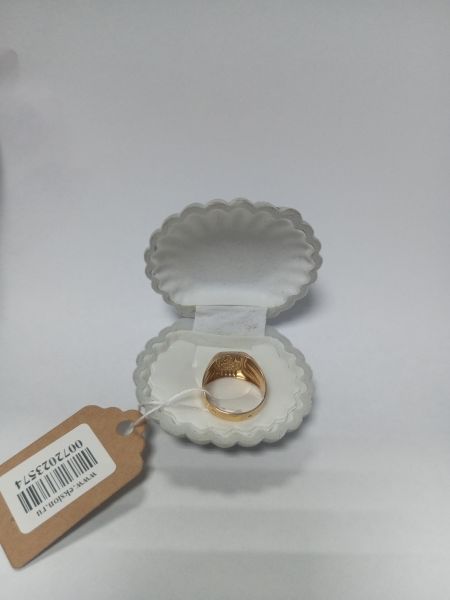 серебряное кольцо Кольцо серебро 925 3,43g, вес изделия 3.43g, размер 19 в Усолье-Сибирское