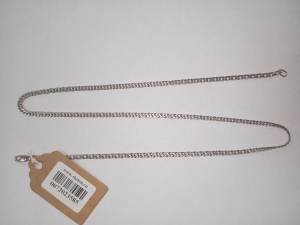 серебряная цепь Цепь серебро 925 8,11g, вес изделия 8.12g, длина 53 см в Усолье-Сибирское