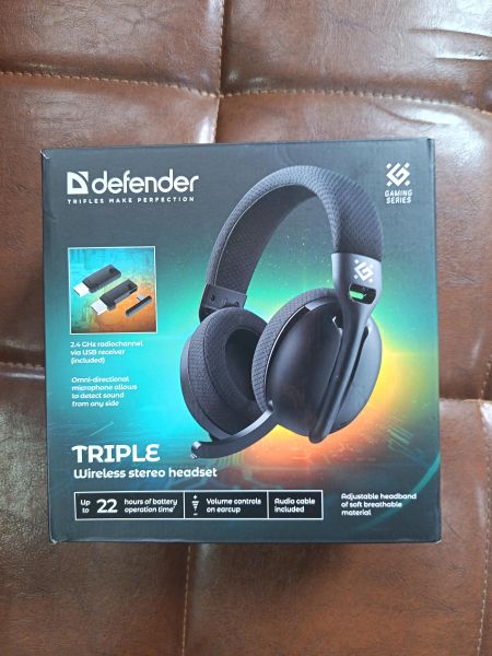 беспроводные наушники Defender Triple в Усолье-Сибирское