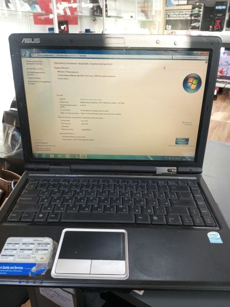 ноутбук ASUS F80Q (Pentium Dual Core T3400/45 Express/2GB/HDD 640 GB) в Усолье-Сибирское