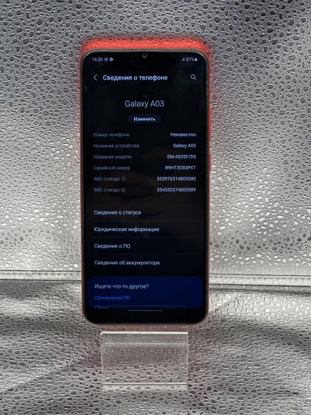 Купить Samsung Galaxy A03 3/32GB (A035F) Duos в Улан-Удэ за 3999 руб.