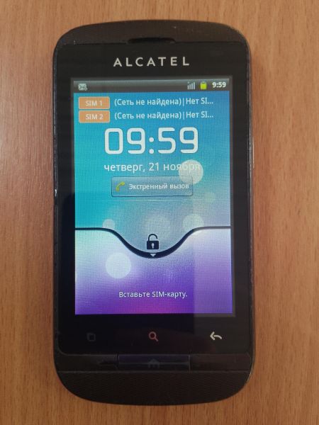 Купить Alcatel 918D Duos в Улан-Удэ за 649 руб.