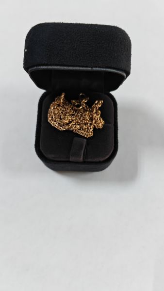 Купить Цепь золото 585 2,46g, вес изделия 2.56g, длина 55 см в Улан-Удэ за 11800 руб.