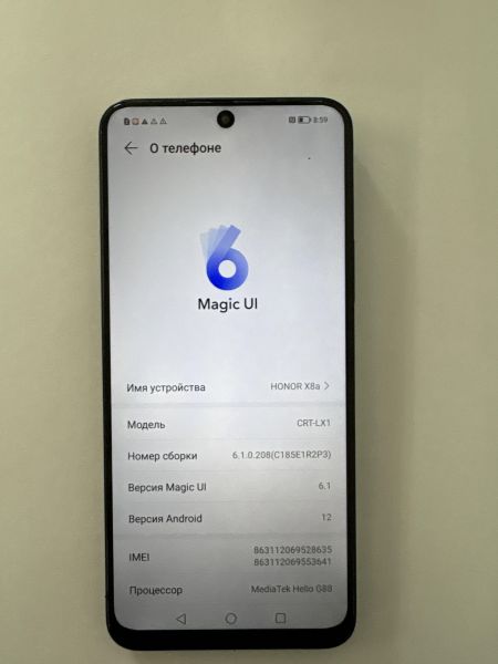 Купить Honor X8a 6/128GB (CRT-LX1) Duos в Улан-Удэ за 6100 руб.