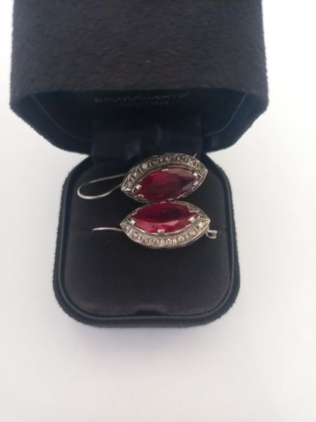 серебряные серьги Серьги серебро 925 5,64g, вес изделия 6.78g в Иркутск