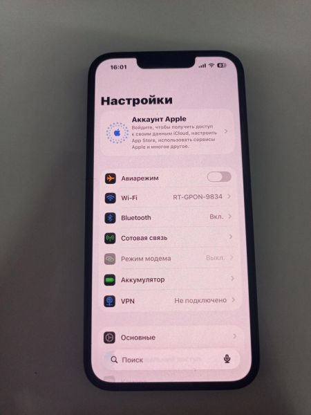 сотовый телефон Apple iPhone 16e 128GB в Улан-Удэ