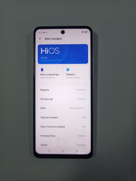 сотовый телефон TECNO Spark 30 8/128GB (KL6) Duos в Улан-Удэ