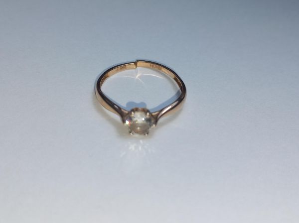 Купить Кольцо золото 585 0,98g, вес изделия 1.27g, размер 17 в Улан-Удэ за 5150 руб.