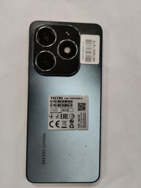 Купить TECNO Spark 20 8/256GB (KJ5n) Duos в Улан-Удэ за 7750 руб.