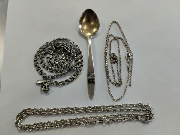 Купить Лом (Горсть) серебро 925 54,46g, вес изделия 54.76g в Улан-Удэ за 3800 руб.
