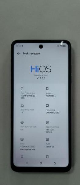Купить TECNO Spark Go 2024 4/128GB (BG6) Duos в Улан-Удэ за 3850 руб.