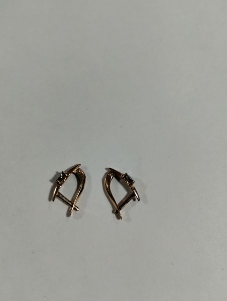 Купить Серьги золото 585 1,82g, вес изделия 1.9g в Улан-Удэ за 11700 руб.