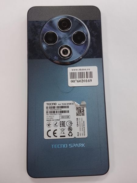 Купить TECNO Spark 30 8/128GB (KL6) Duos в Улан-Удэ за 6300 руб.