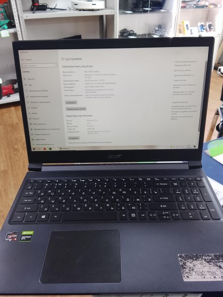 ноутбук Acer Aspire 7 A715-42G-R6VJ в Улан-Удэ