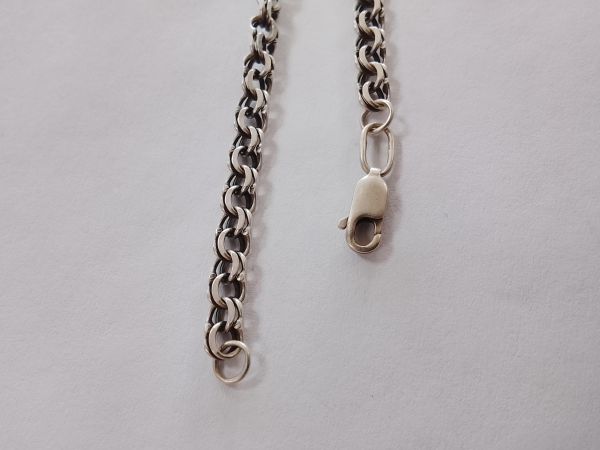 серебряная цепь Цепь серебро 925 14,95g, вес изделия 15.05g, длина 55 см в Иркутск