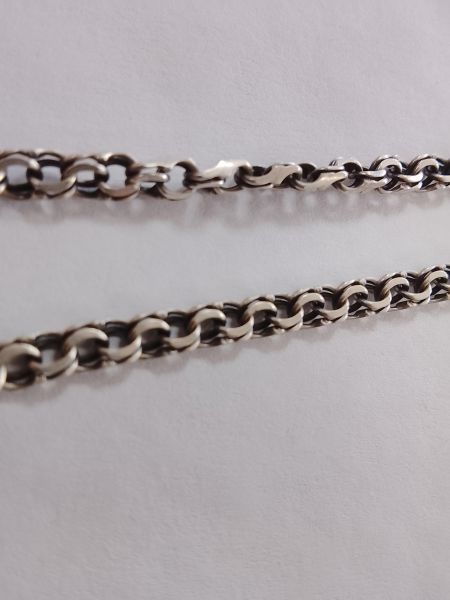 серебряная цепь Цепь серебро 925 14,95g, вес изделия 15.05g, длина 55 см в Иркутск