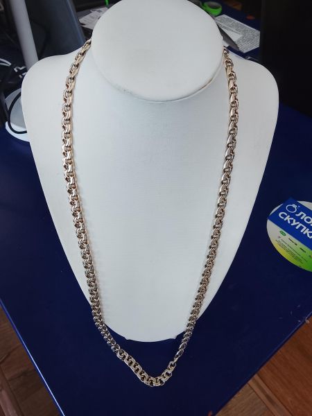 серебряная цепь Цепь серебро 925 51,46g, вес изделия 51.56g, длина 54 см в Иркутск