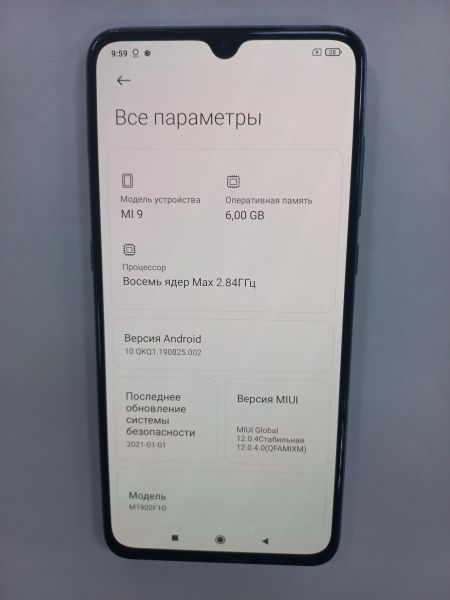 Купить Xiaomi Mi 9 6/128GB (M1902F1G) Duos в Зима за 7299 руб.