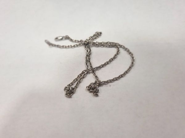 Купить Цепь серебро 925 8,20g, вес изделия 8.2g, длина 50 см в Зима за 750 руб.