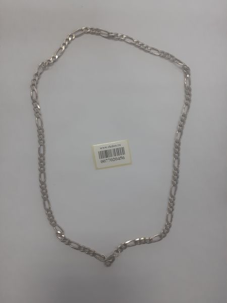 Купить Цепь серебро 925 25,58g, вес изделия 25.68g, длина 52 см в Зима за 1850 руб.