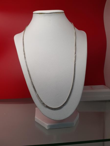 Купить Цепь серебро 925 6,16g, вес изделия 6.26g, длина 56 см в Зима за 500 руб.