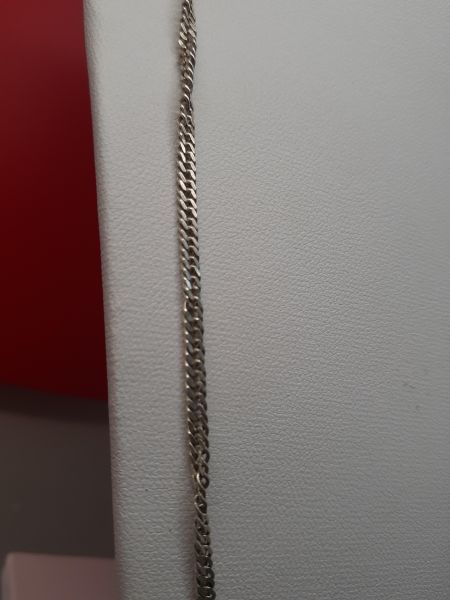 Купить Цепь серебро 925 6,16g, вес изделия 6.26g, длина 56 см в Зима за 500 руб.