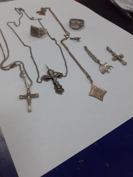 Купить Лом или горсть серебро 925 36,97g, вес изделия 36.97g в Зима за 2600 руб.