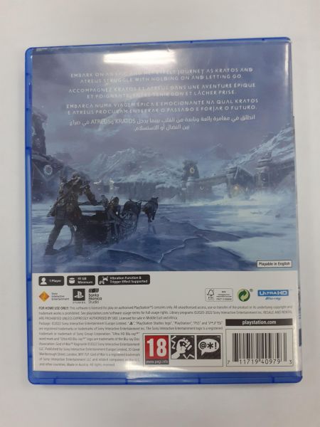 Купить God of War: Ragnarok (PS5) в Зима за 2150 руб.