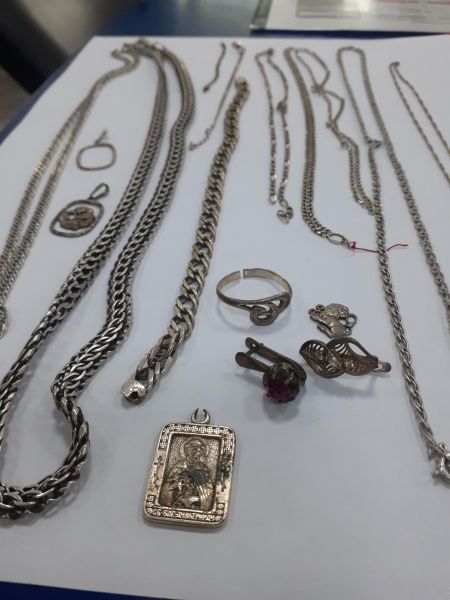 Купить Лом или горсть серебро 925 79,58g, вес изделия 80.81g в Зима за 5800 руб.
