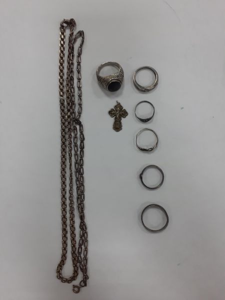 Купить Лом или горсть серебро 925 37,57g, вес изделия 39.29g в Саянск за 2400 руб.