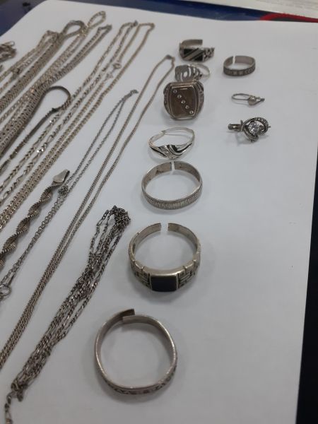Купить Лом серебро 925 79,51g, вес изделия 80.03g в Зима за 5600 руб.