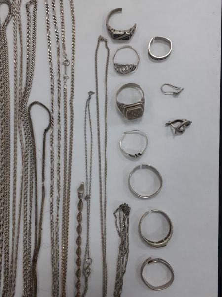 Купить Лом серебро 925 79,51g, вес изделия 80.03g в Зима за 5600 руб.