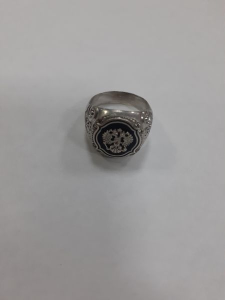 Купить Кольцо серебро 925 6,83g, вес изделия 7.83g, размер 23 в Зима за 750 руб.