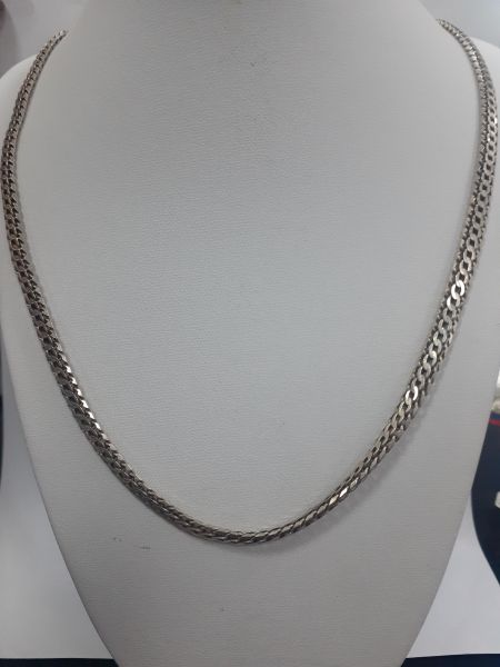 Купить Цепь серебро 925 25,81g, вес изделия 25.91g, длина 60 см в Зима за 1750 руб.