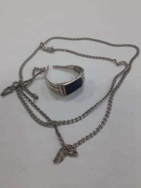 Купить Лом или горсть серебро 925 6,73g, вес изделия 7.63g в Зима за 750 руб.