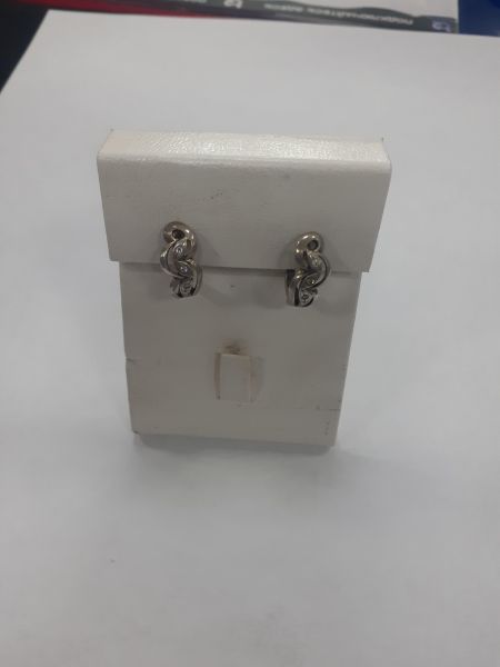 Купить Серьги серебро 925 3,21g, вес изделия 3.22g в Зима за 850 руб.