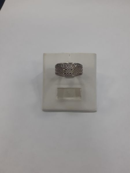 Купить Кольцо серебро 925 3,37g, вес изделия 3.37g, размер 19 в Зима за 850 руб.