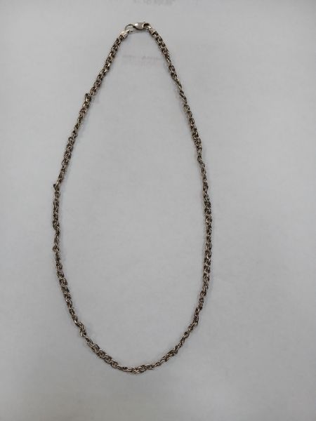 серебряная цепь Цепь серебро 925 9,89g, вес изделия 9.99g, длина 40 см в Зима