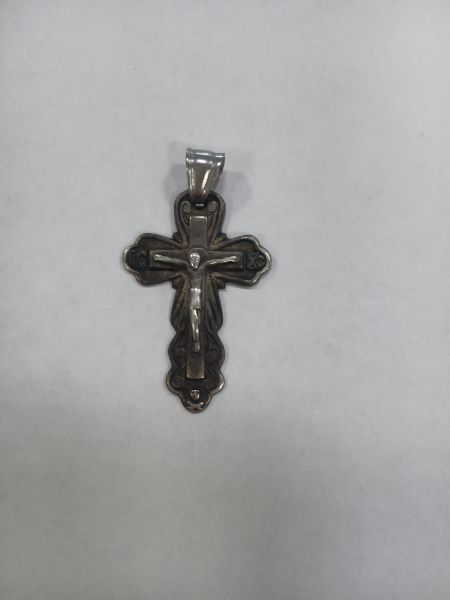 серебряный крест Крест серебро 925 6,14g, вес изделия 6.14g в Зима