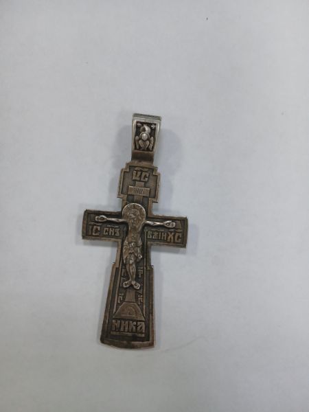 серебряный крест Крест серебро 925 7,93g, вес изделия 7.93g в Зима