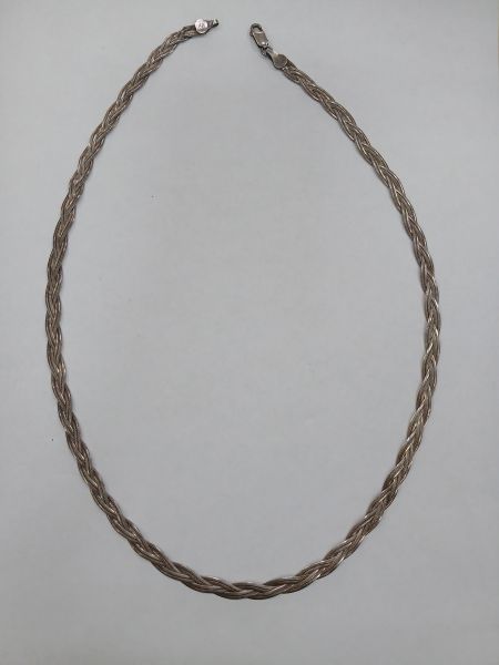 серебряная цепь Цепь серебро 925 13,81g, вес изделия 13.91g, длина 48 см в Зима
