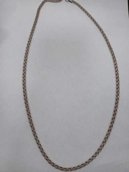серебряная цепь Цепь серебро 925 12,03g, вес изделия 12.13g, длина 60 см в Зима